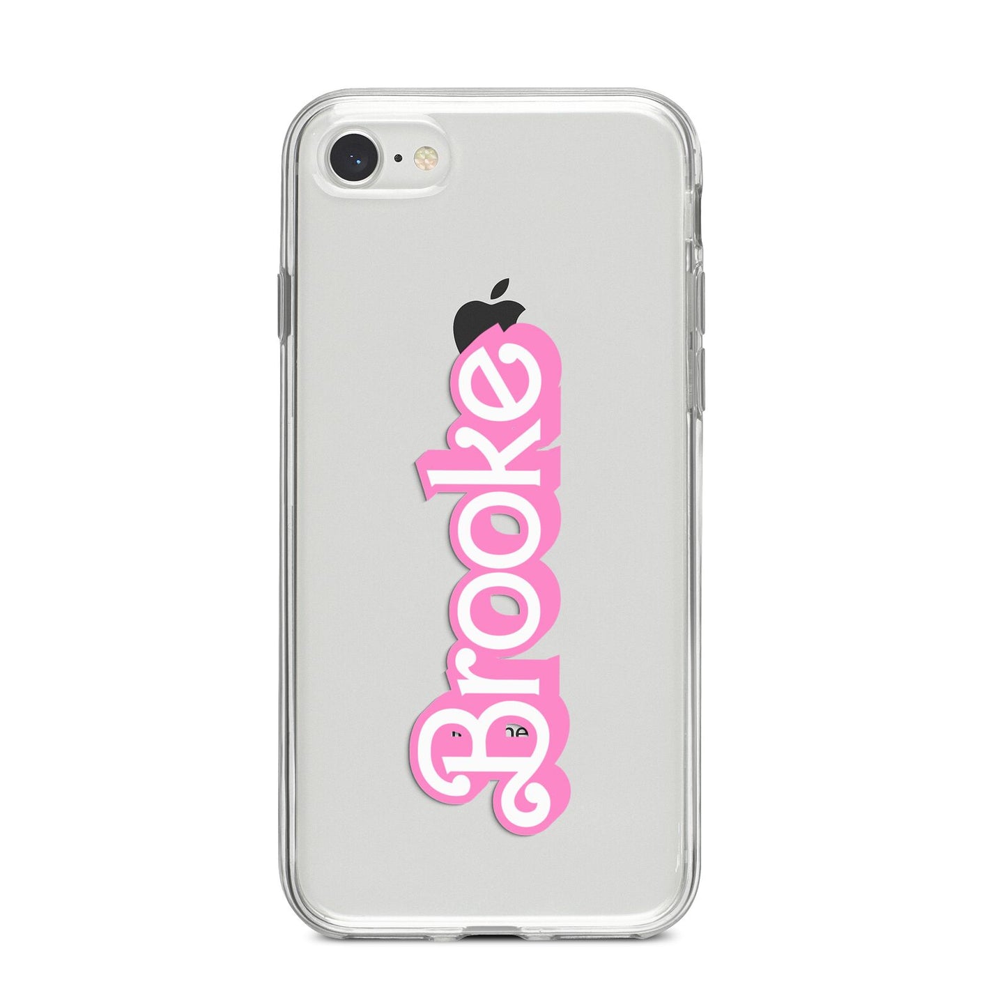 Dream Name iPhone 8 Bumper Case on Silver iPhone