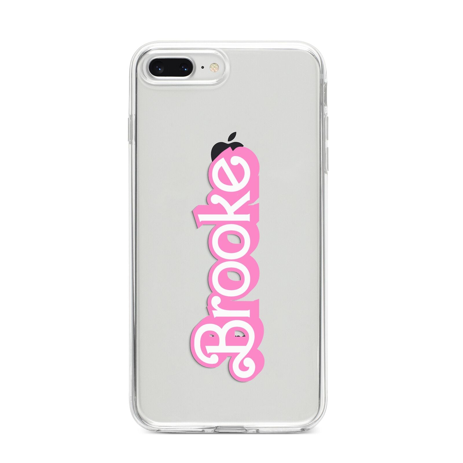 Dream Name iPhone 8 Plus Bumper Case on Silver iPhone