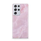 Dreamy Pink Marble Samsung S21 Ultra Case