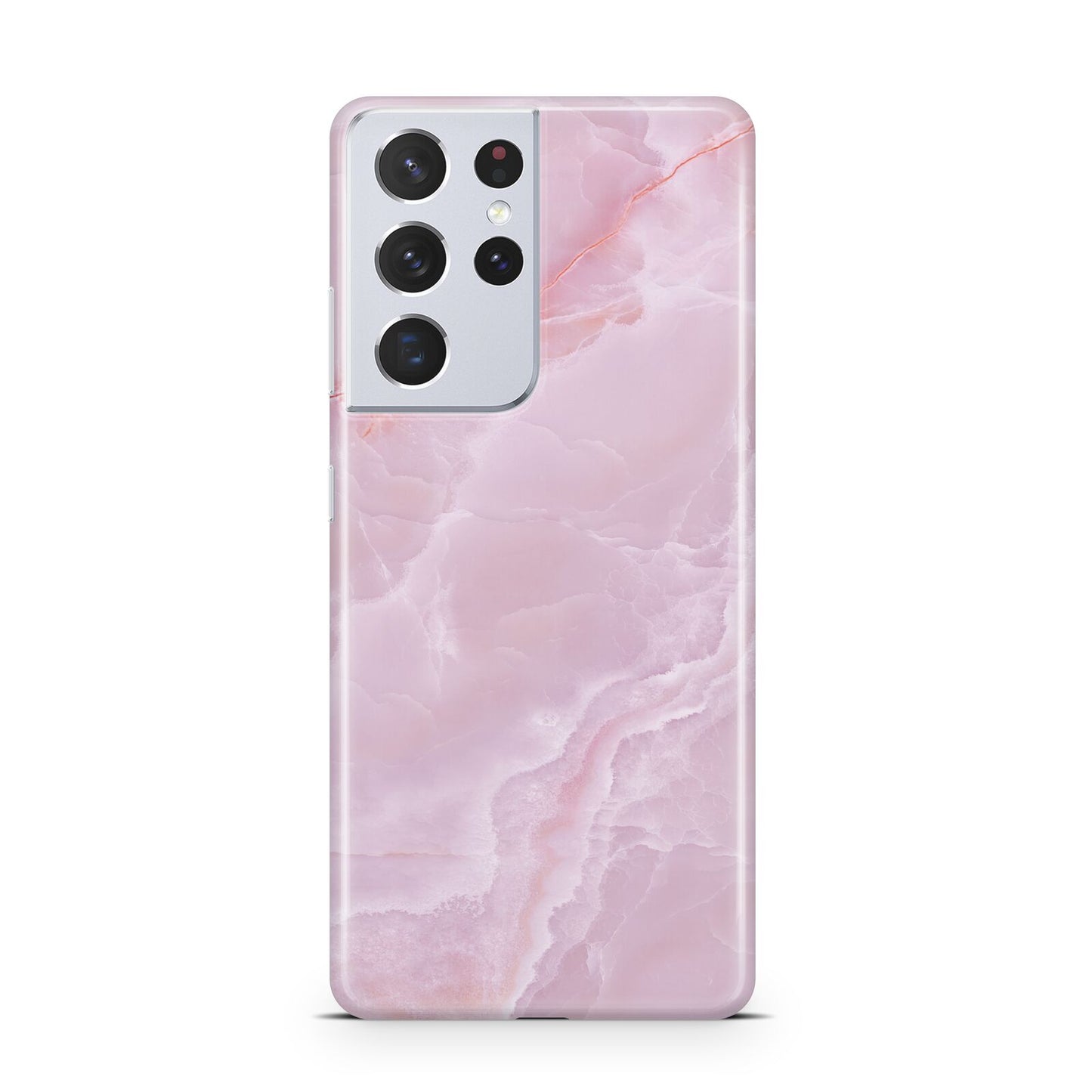 Dreamy Pink Marble Samsung S21 Ultra Case