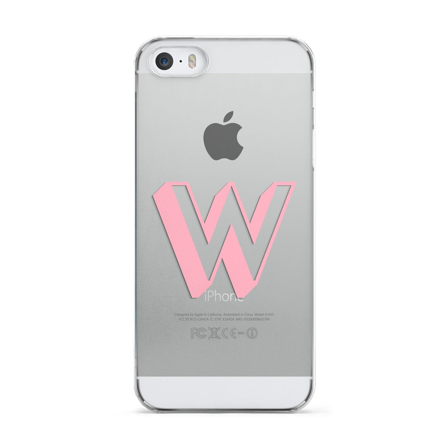 Drop Shadow Initial Apple iPhone 5 Case