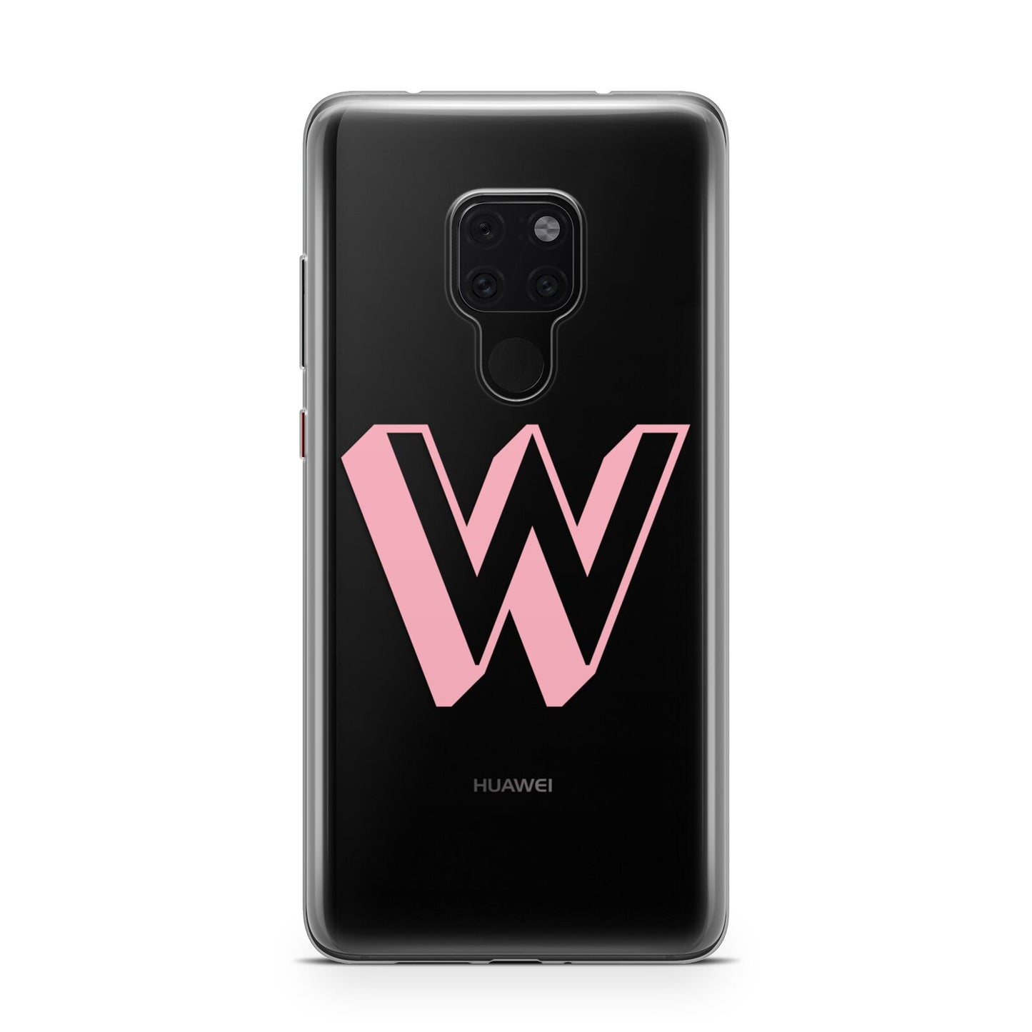 Drop Shadow Initial Huawei Mate 20 Phone Case