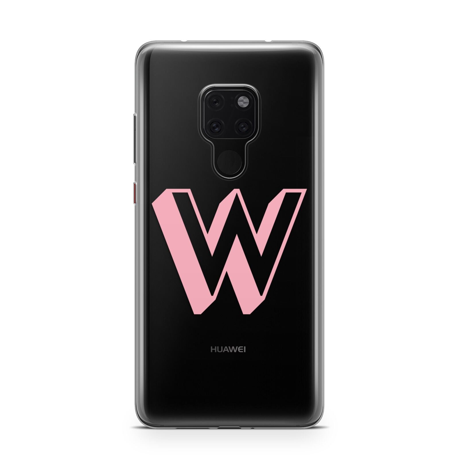 Drop Shadow Initial Huawei Mate 20 Phone Case