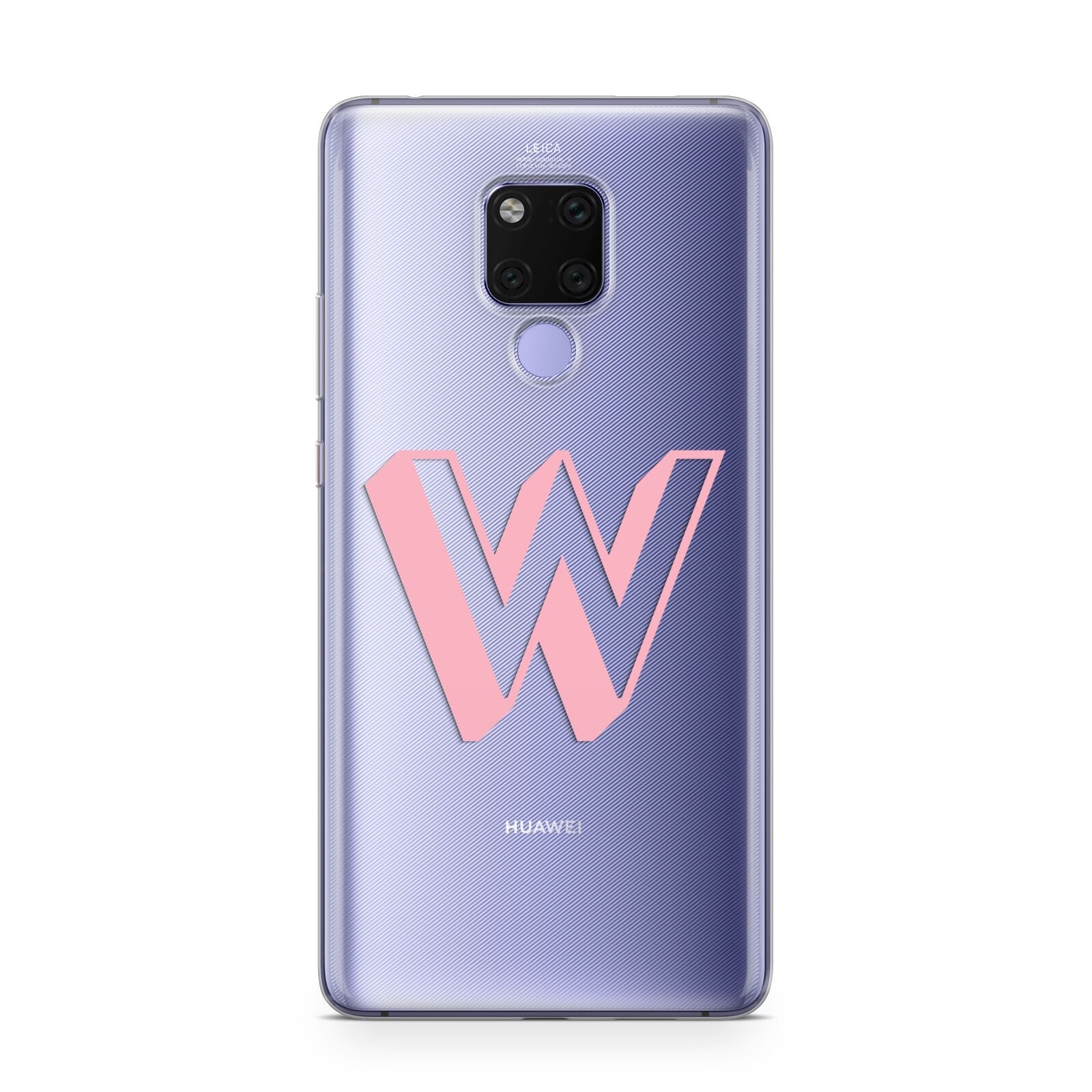 Drop Shadow Initial Huawei Mate 20X Phone Case