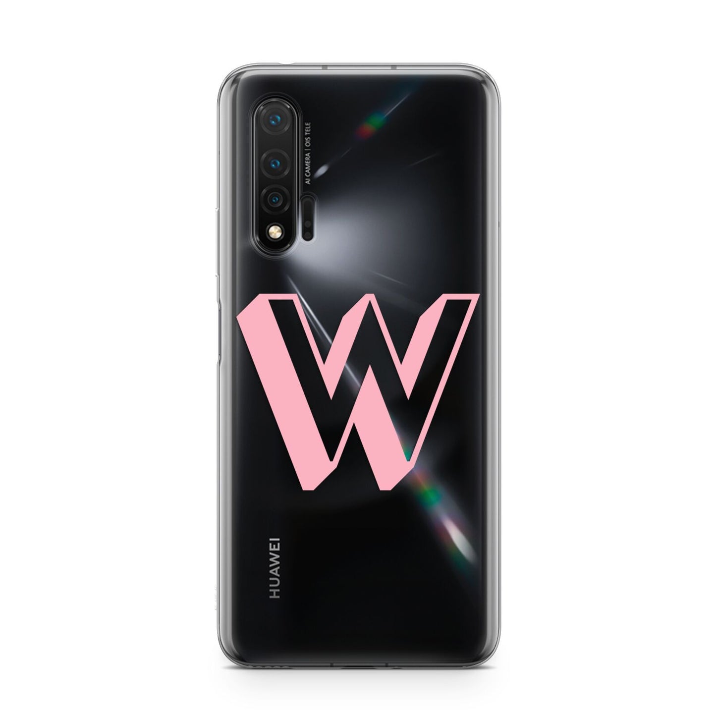 Drop Shadow Initial Huawei Nova 6 Phone Case