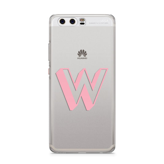 Drop Shadow Initial Huawei P10 Phone Case