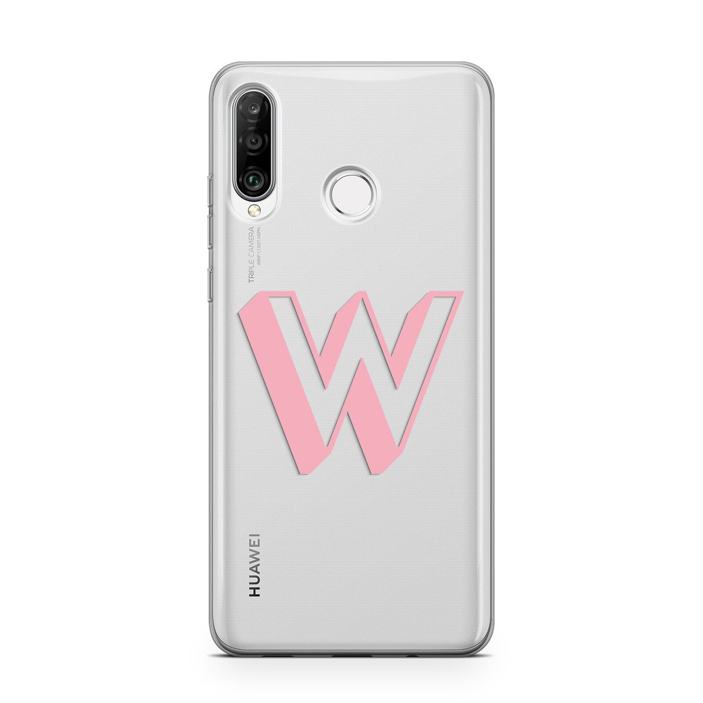 Drop Shadow Initial Huawei P30 Lite Phone Case