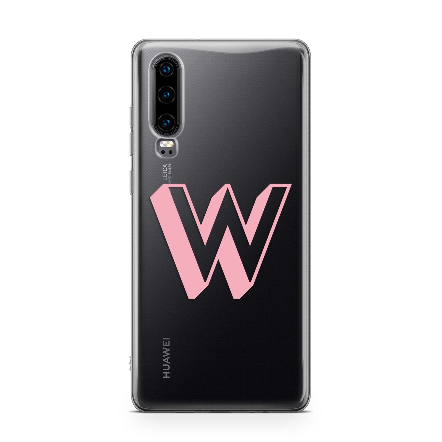 Drop Shadow Initial Huawei P30 Phone Case