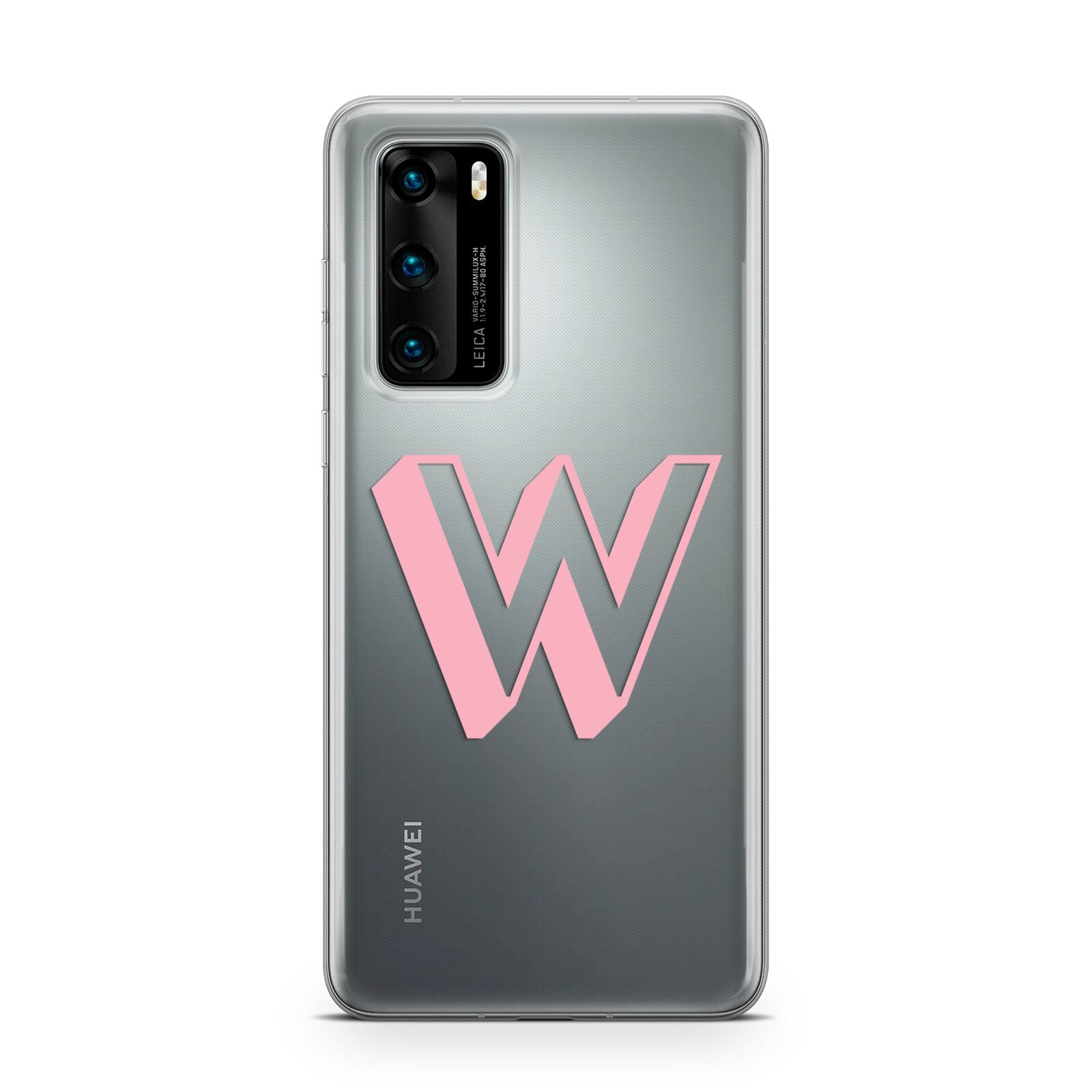 Drop Shadow Initial Huawei P40 Phone Case