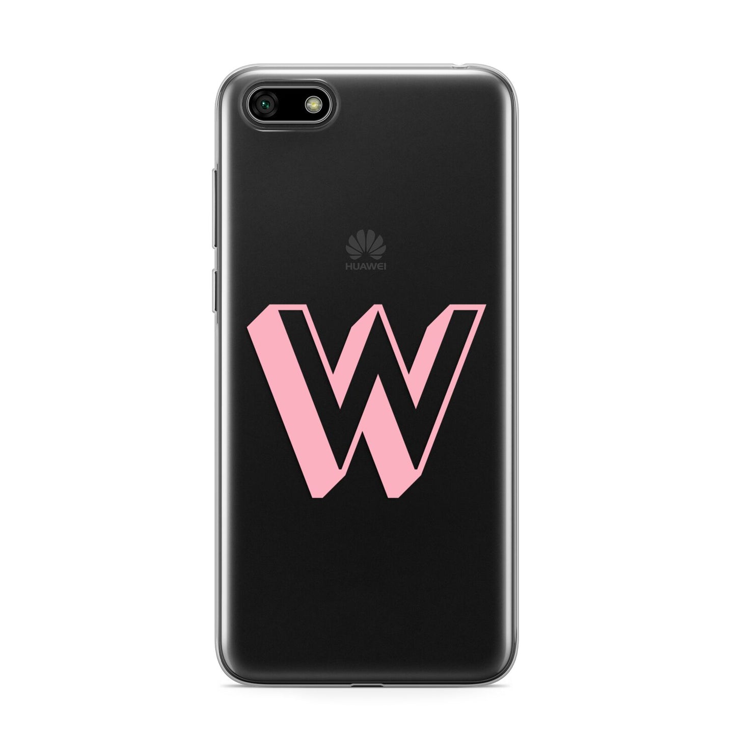 Drop Shadow Initial Huawei Y5 Prime 2018 Phone Case