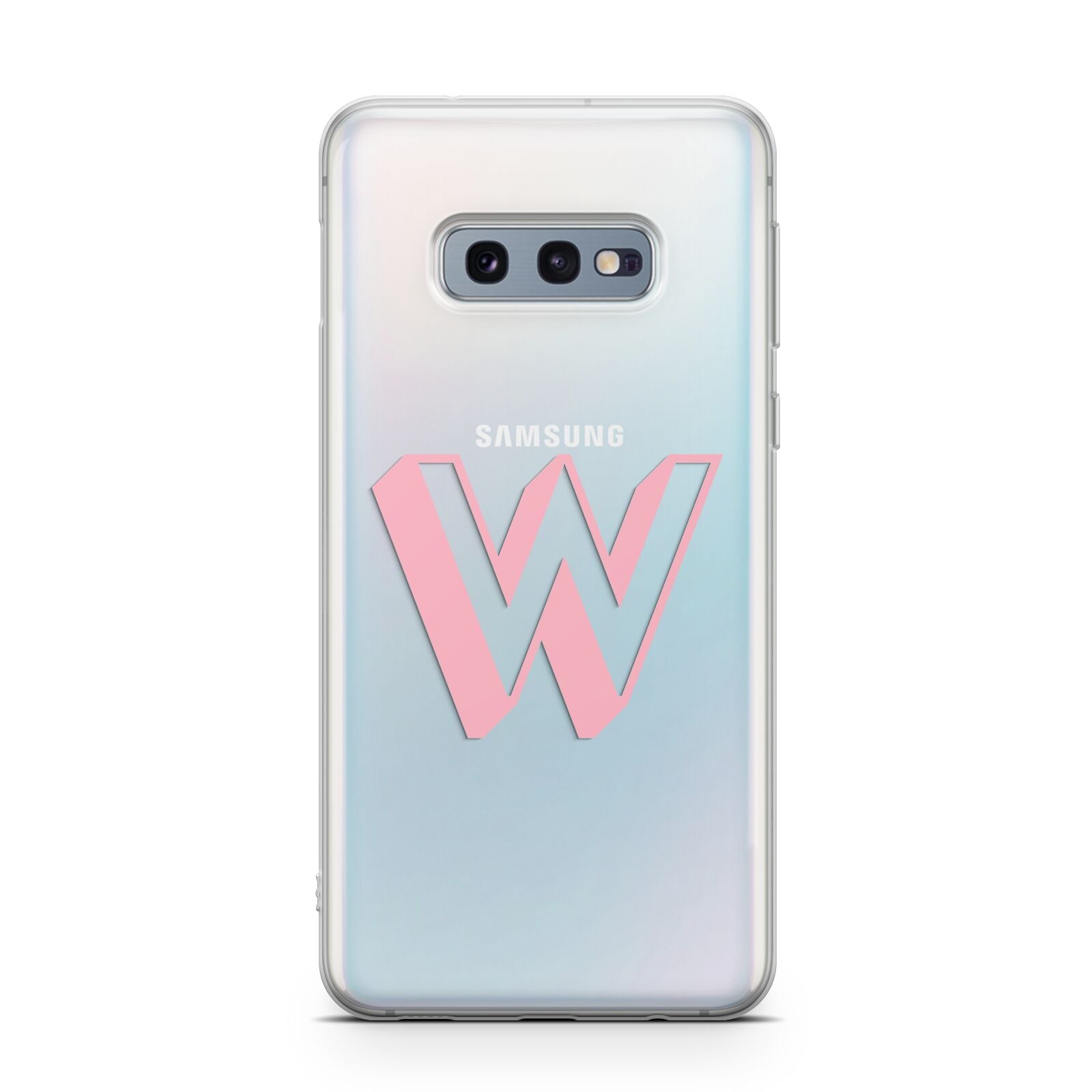 Drop Shadow Initial Samsung Galaxy S10E Case