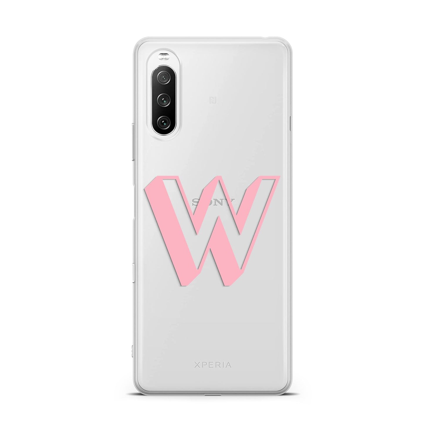 Drop Shadow Initial Sony Xperia 10 III Case