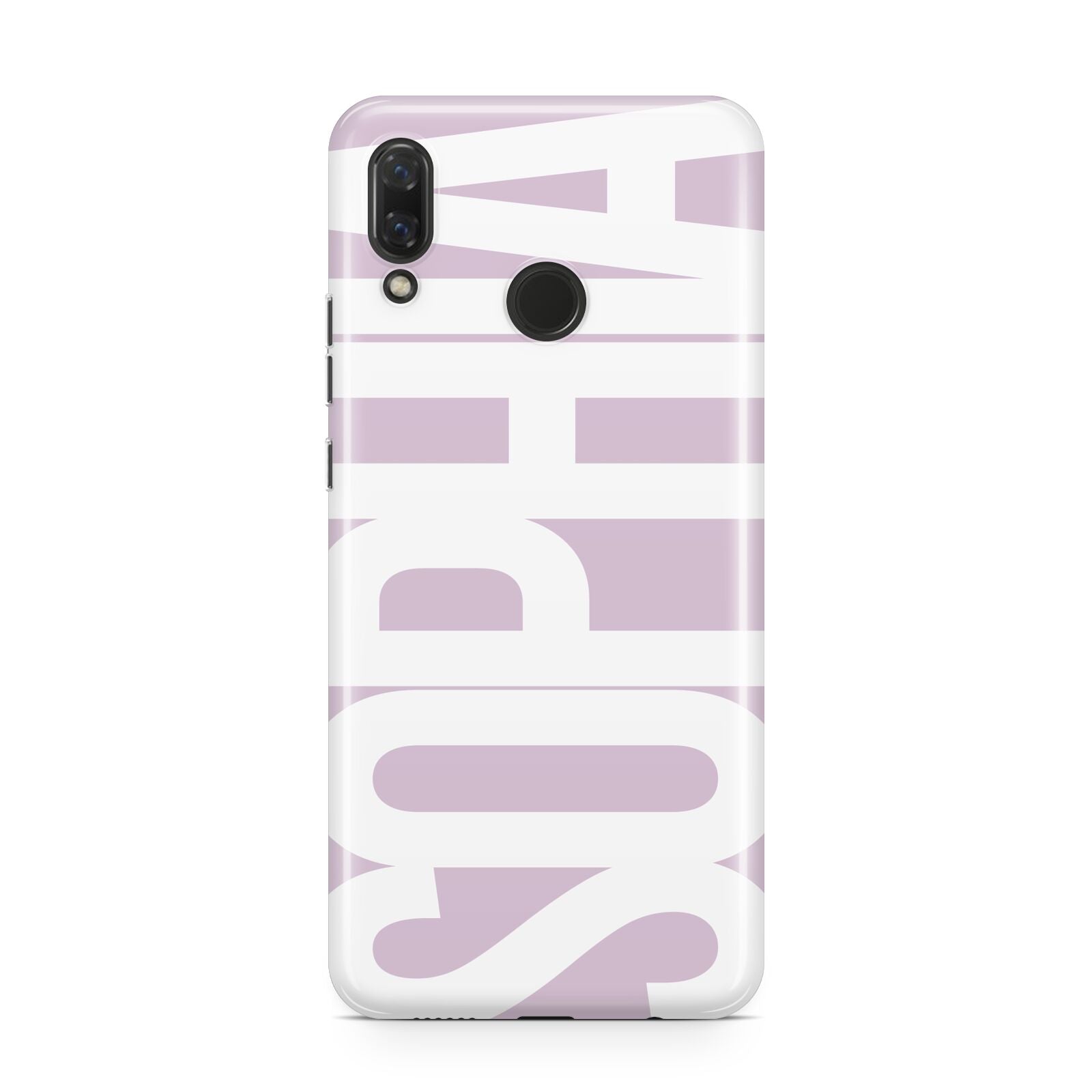 Dusty Pink with Bold White Text Huawei Nova 3 Phone Case