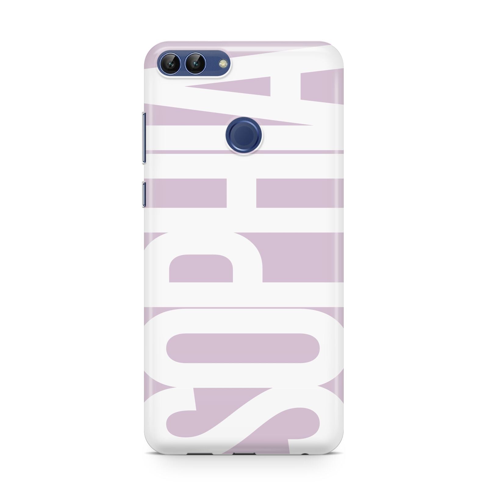 Dusty Pink with Bold White Text Huawei P Smart Case