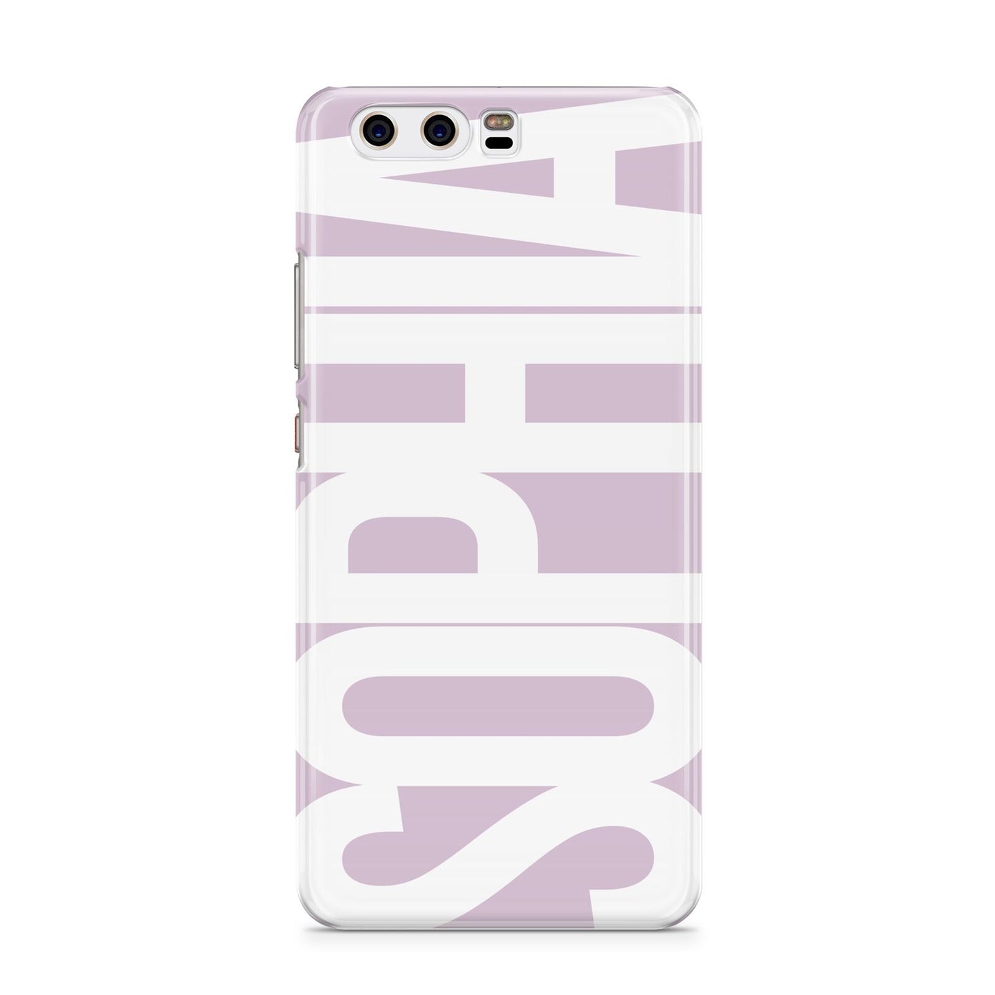 Dusty Pink with Bold White Text Huawei P10 Phone Case