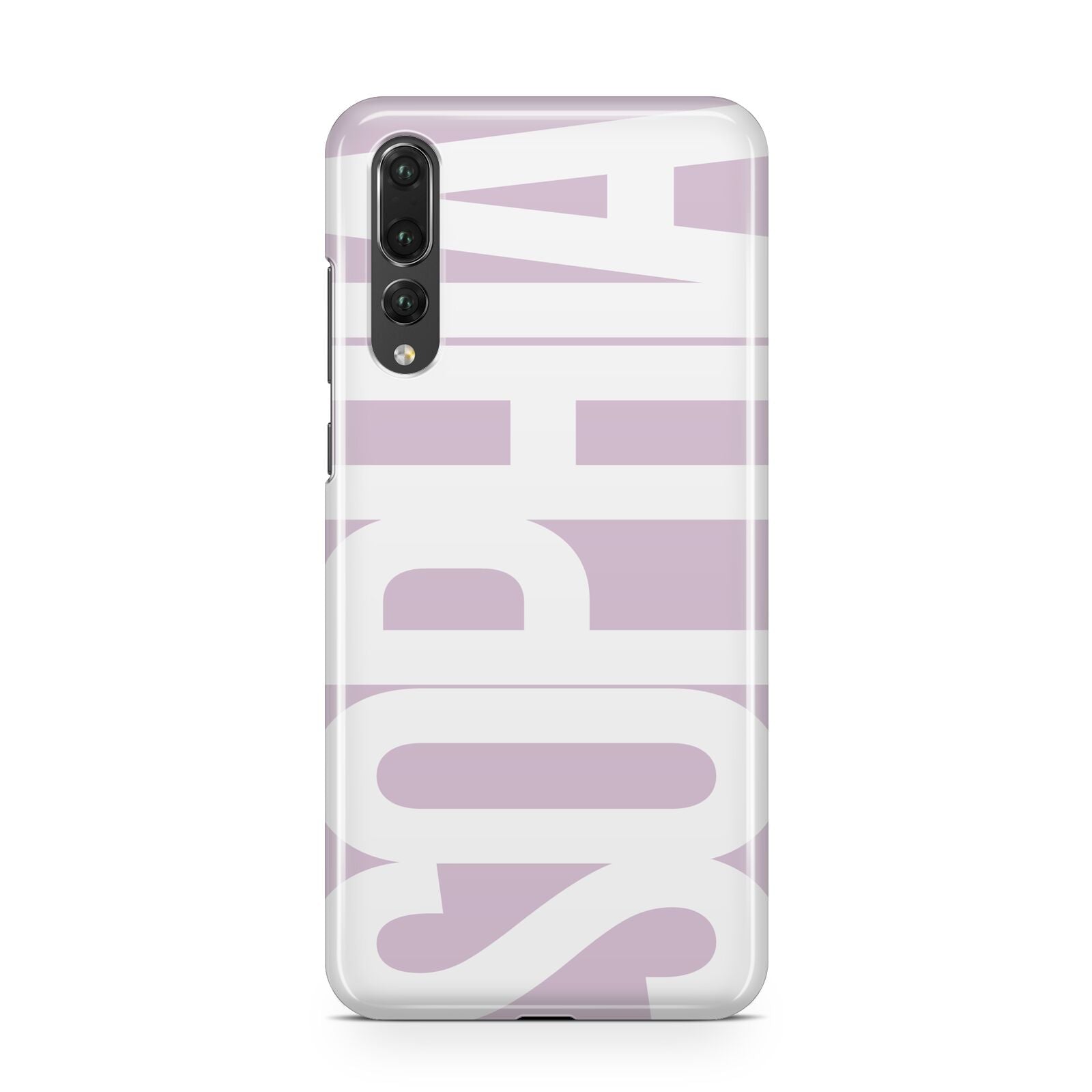 Dusty Pink with Bold White Text Huawei P20 Pro Phone Case