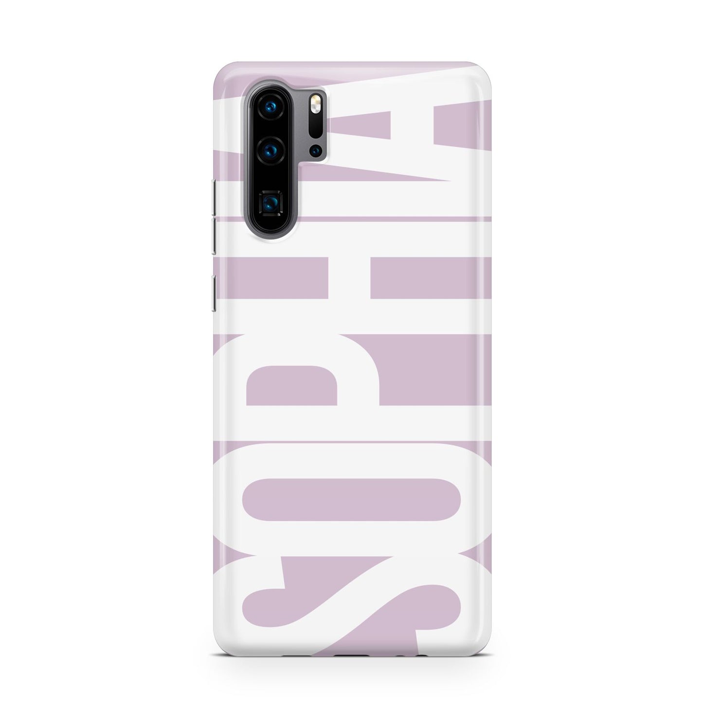 Dusty Pink with Bold White Text Huawei P30 Pro Phone Case