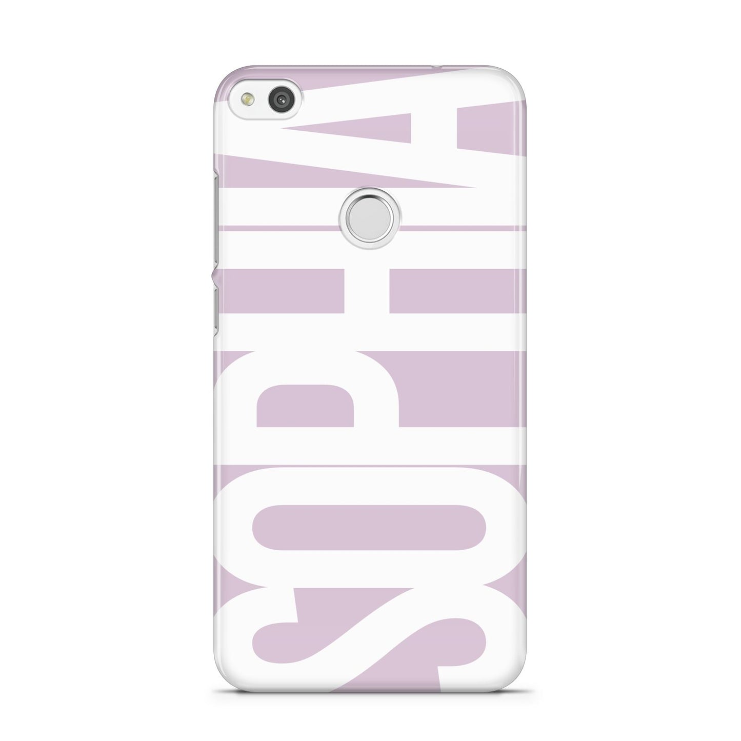 Dusty Pink with Bold White Text Huawei P8 Lite Case