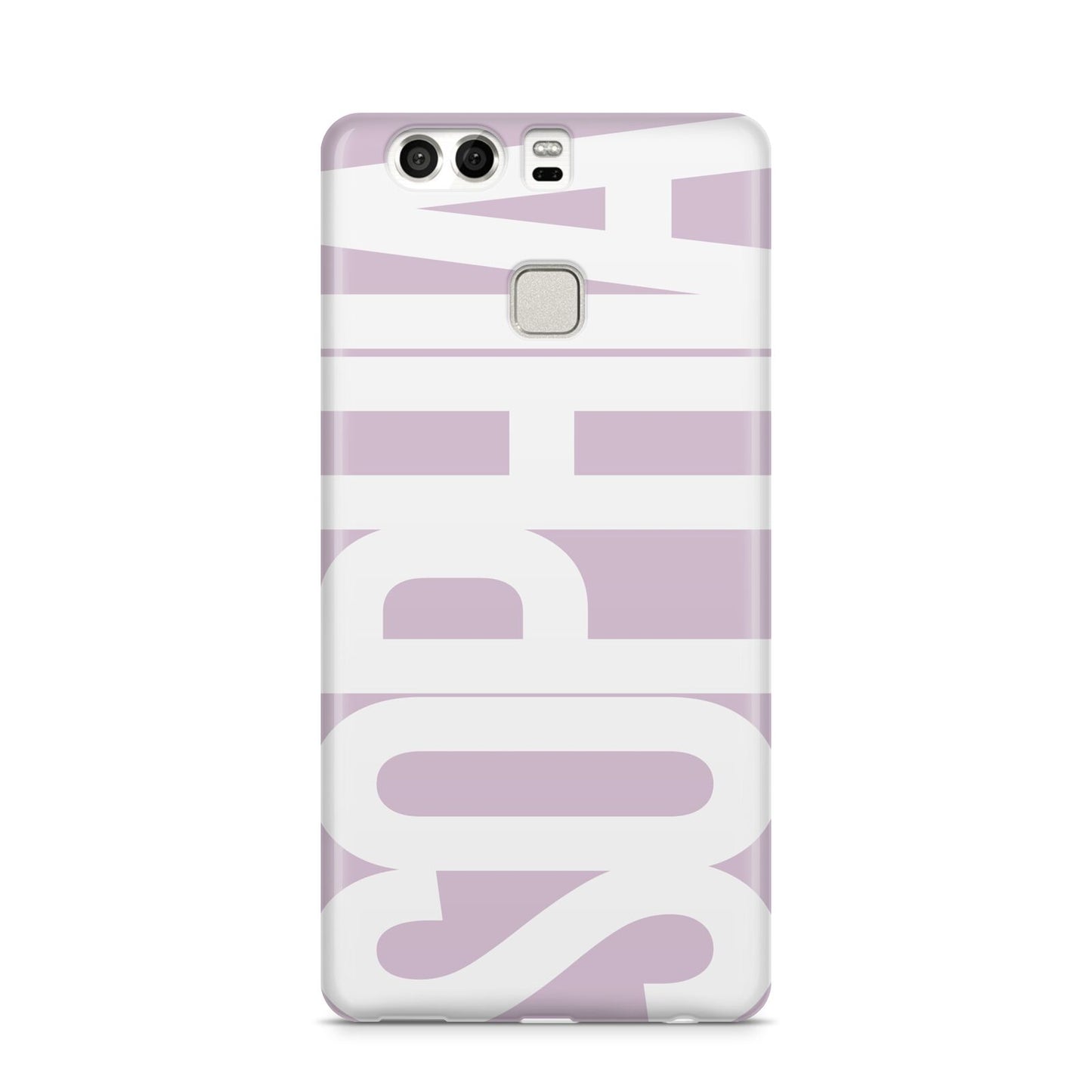 Dusty Pink with Bold White Text Huawei P9 Case