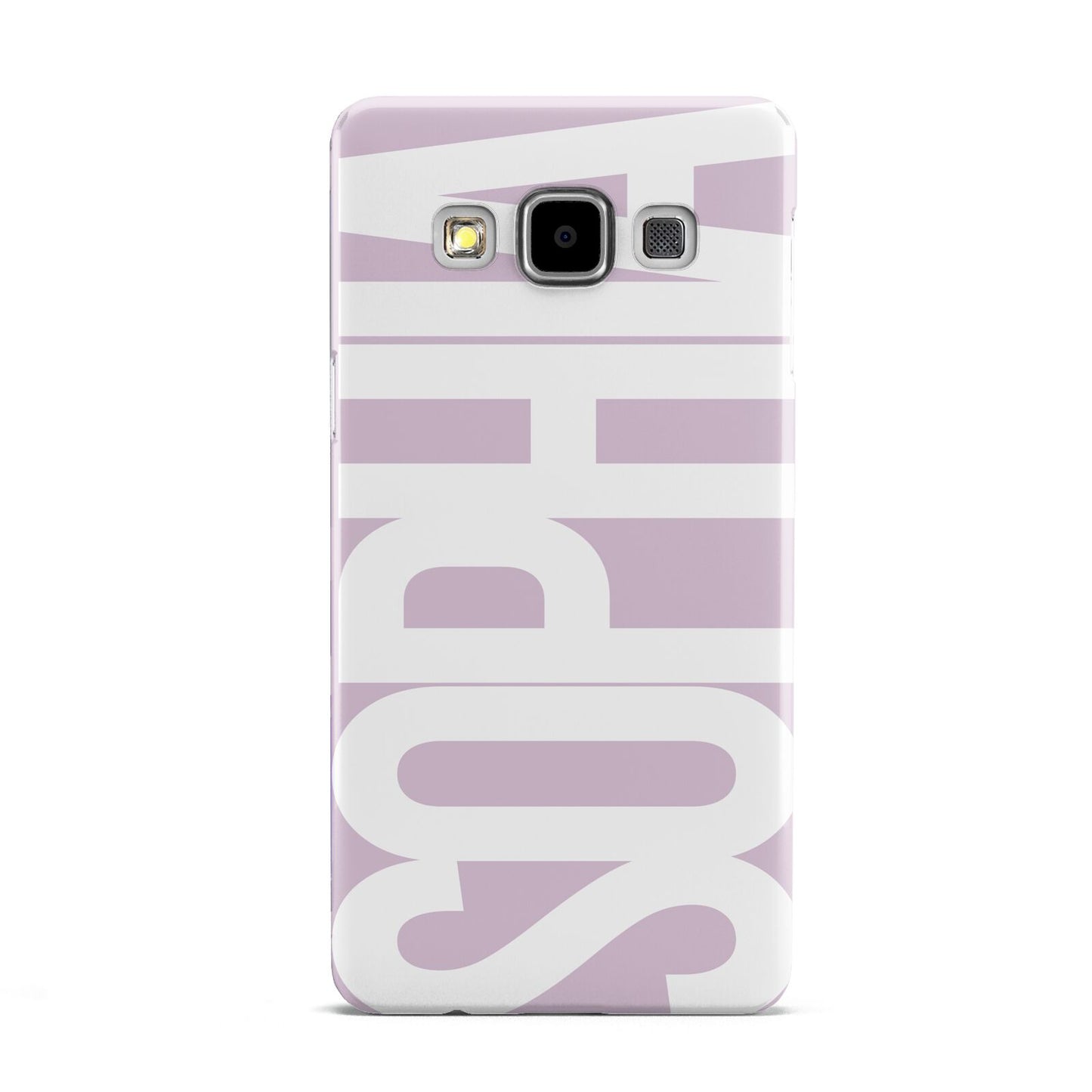 Dusty Pink with Bold White Text Samsung Galaxy A5 Case