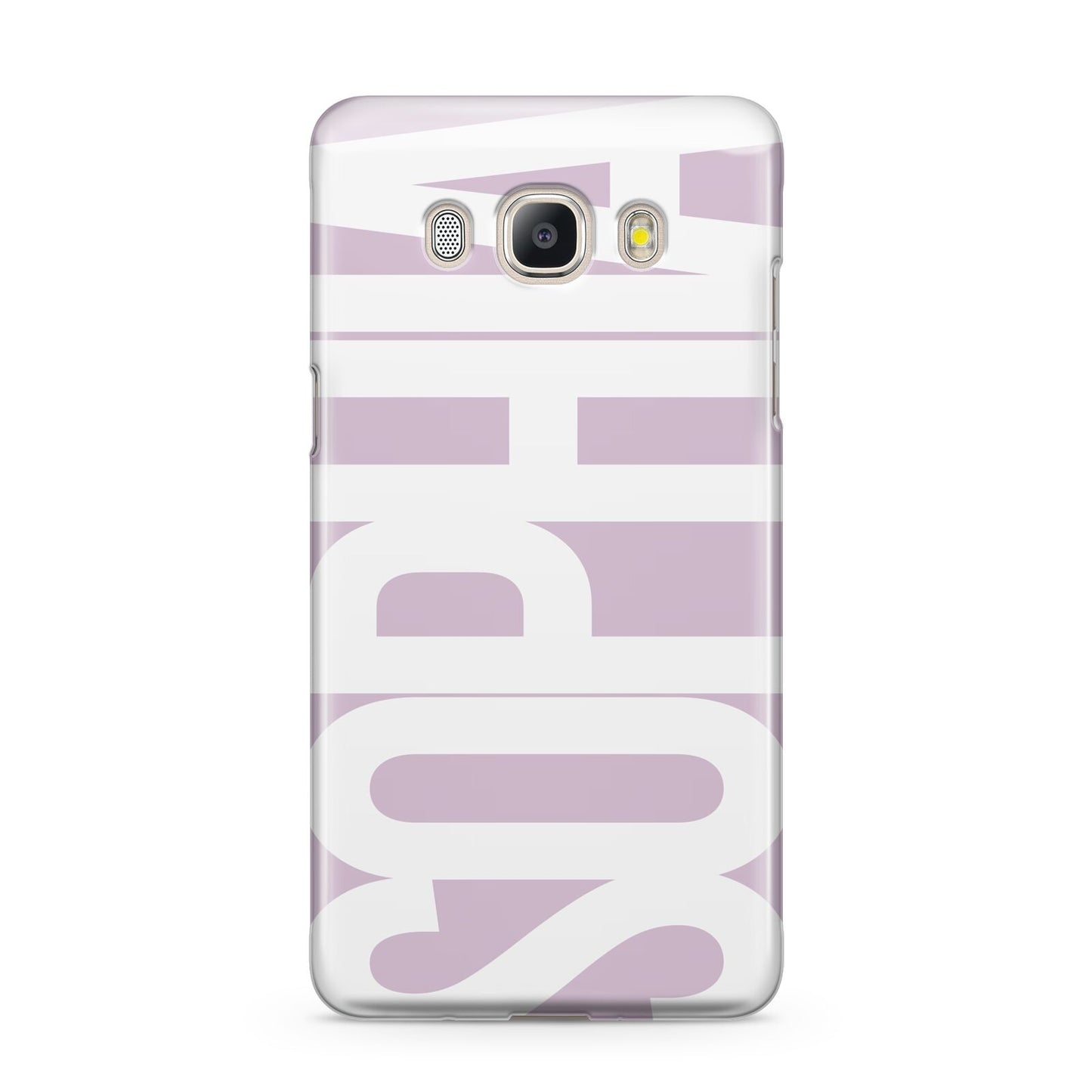 Dusty Pink with Bold White Text Samsung Galaxy J5 2016 Case