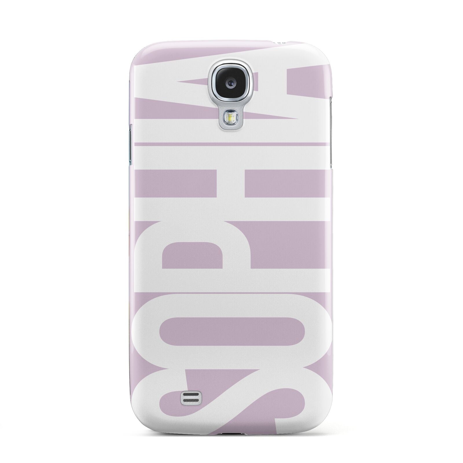 Dusty Pink with Bold White Text Samsung Galaxy S4 Case