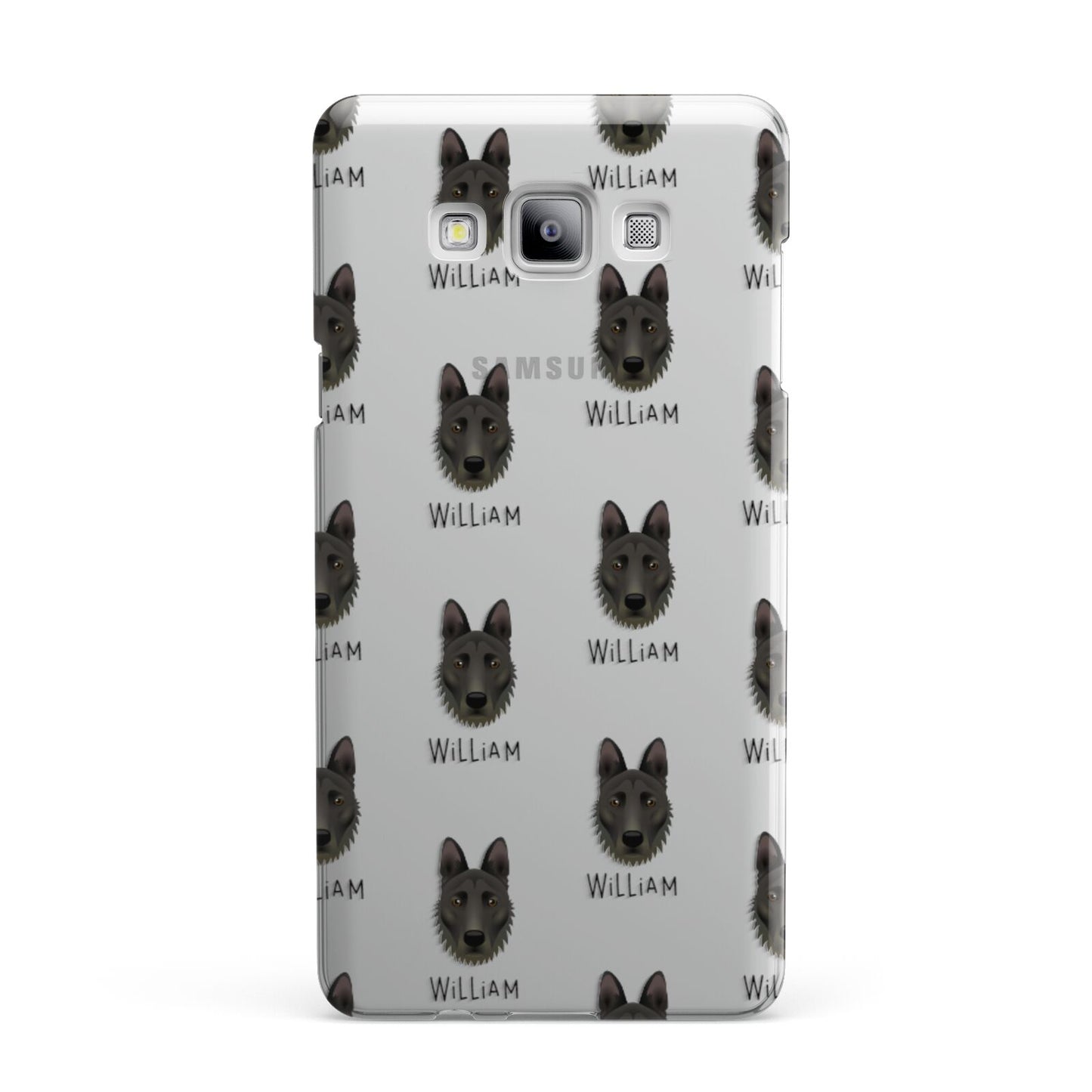 Dutch Shepherd Icon with Name Samsung Galaxy A7 2015 Case