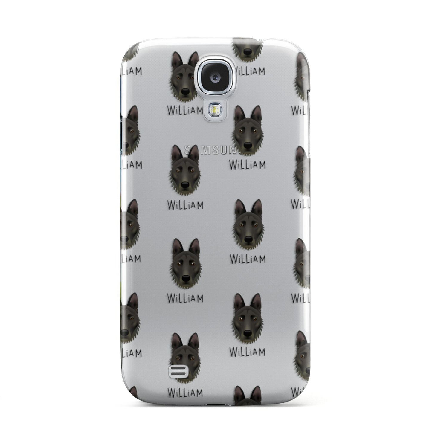 Dutch Shepherd Icon with Name Samsung Galaxy S4 Case