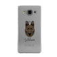 Dutch Shepherd Personalised Samsung Galaxy A3 Case