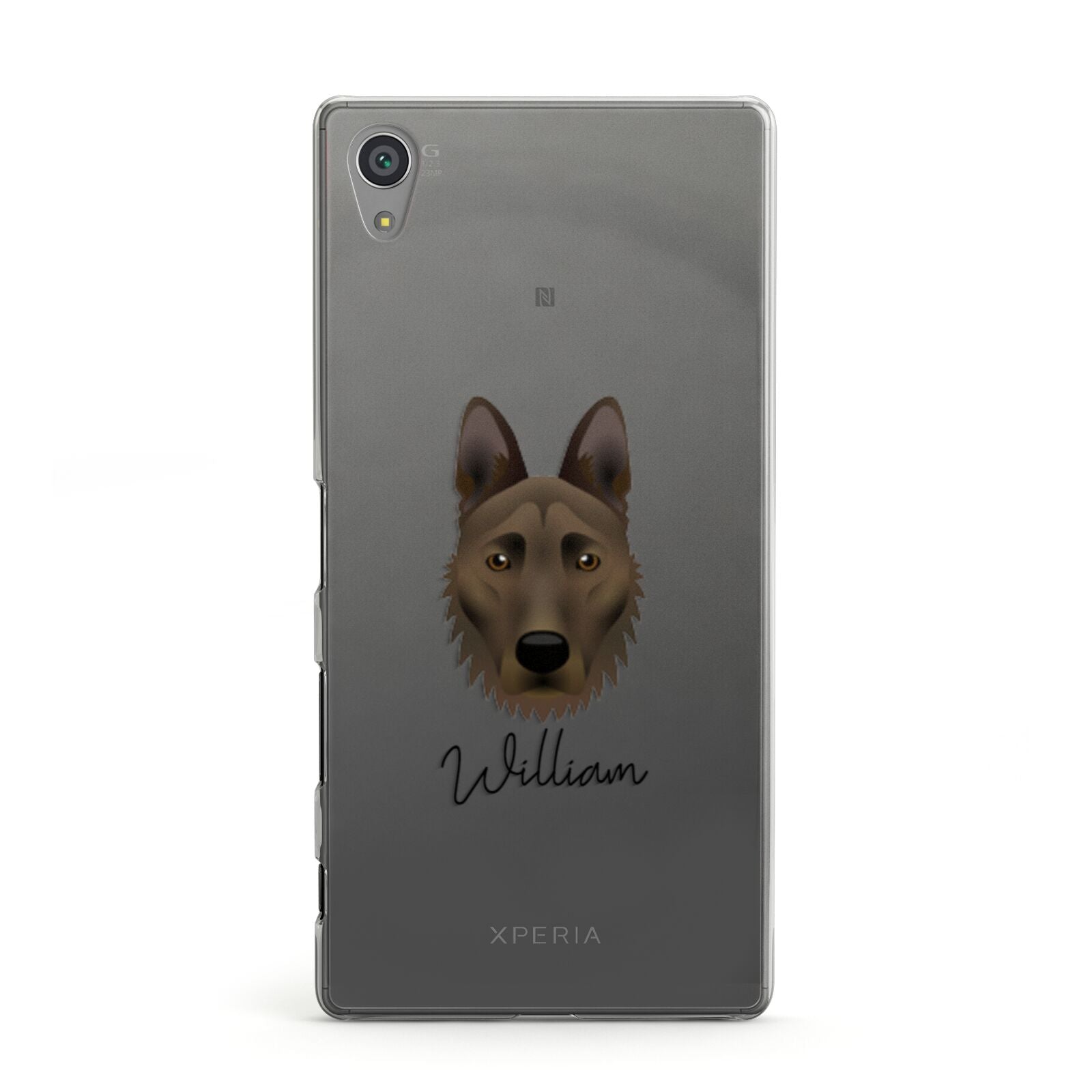 Dutch Shepherd Personalised Sony Xperia Case