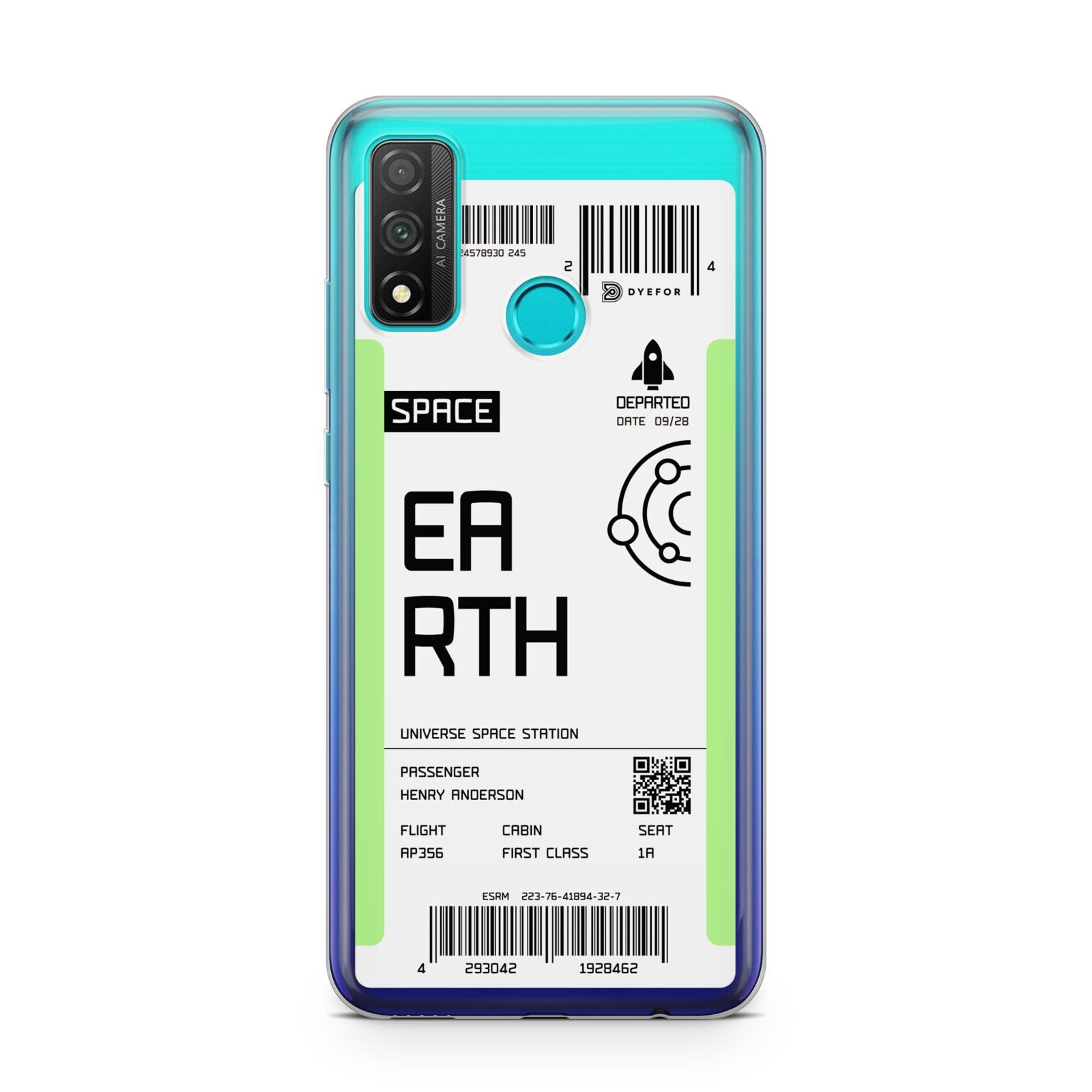 Earth Boarding Pass Huawei P Smart 2020