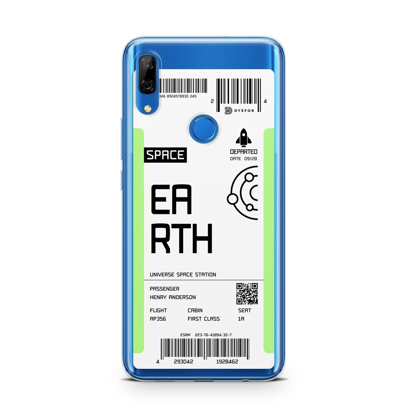 Earth Boarding Pass Huawei P Smart Z