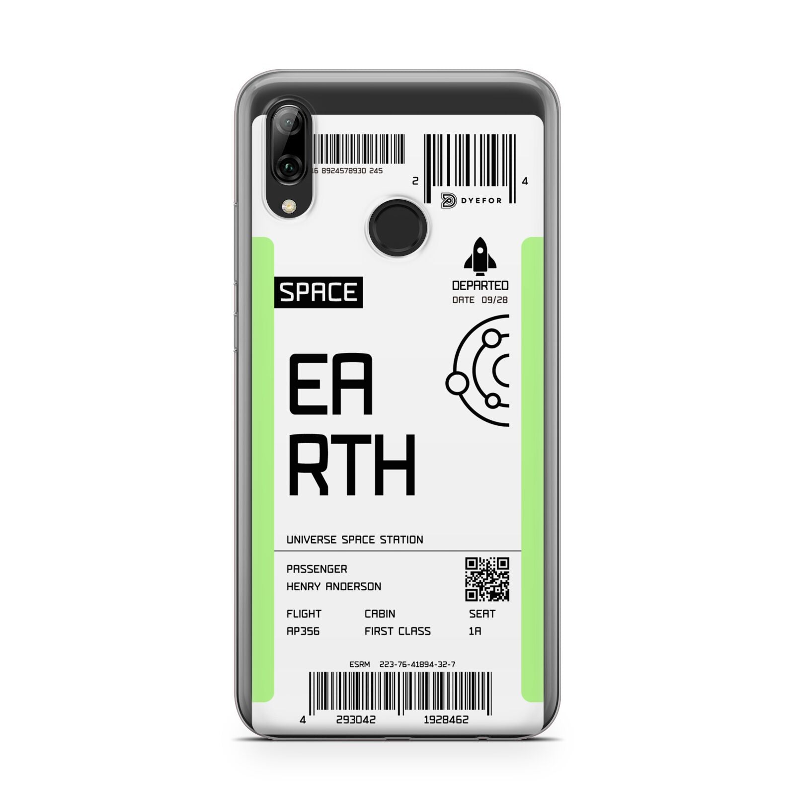 Earth Boarding Pass Huawei Y7 2019