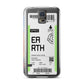 Earth Boarding Pass Samsung Galaxy S5 Case