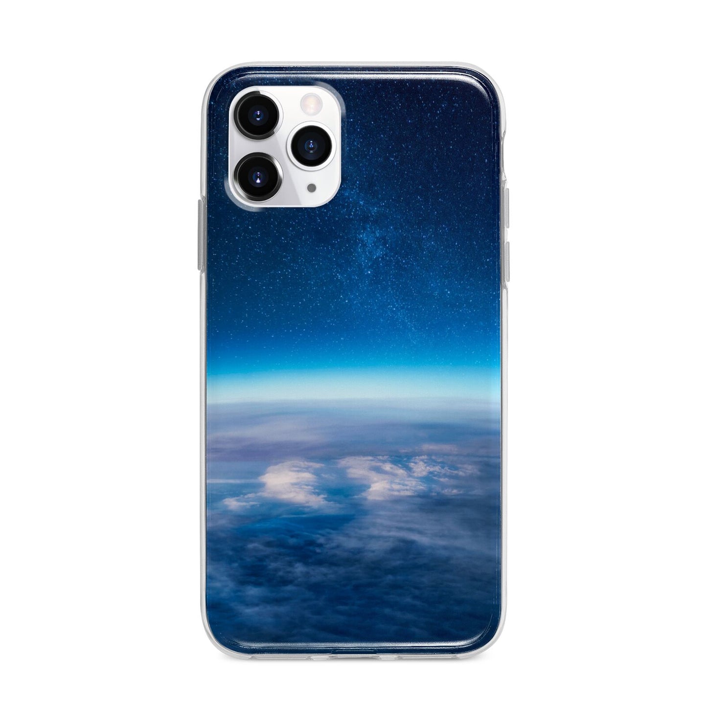 Earth In Space Apple iPhone 11 Pro in Silver with Bumper Case