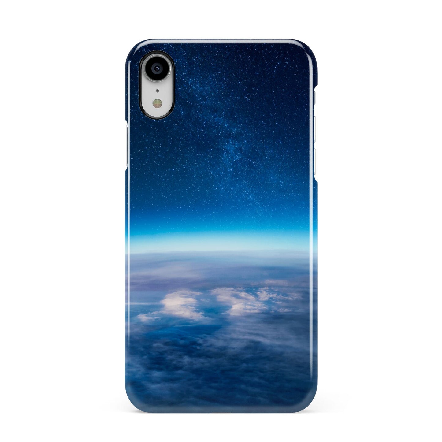 Earth In Space Apple iPhone XR White 3D Snap Case