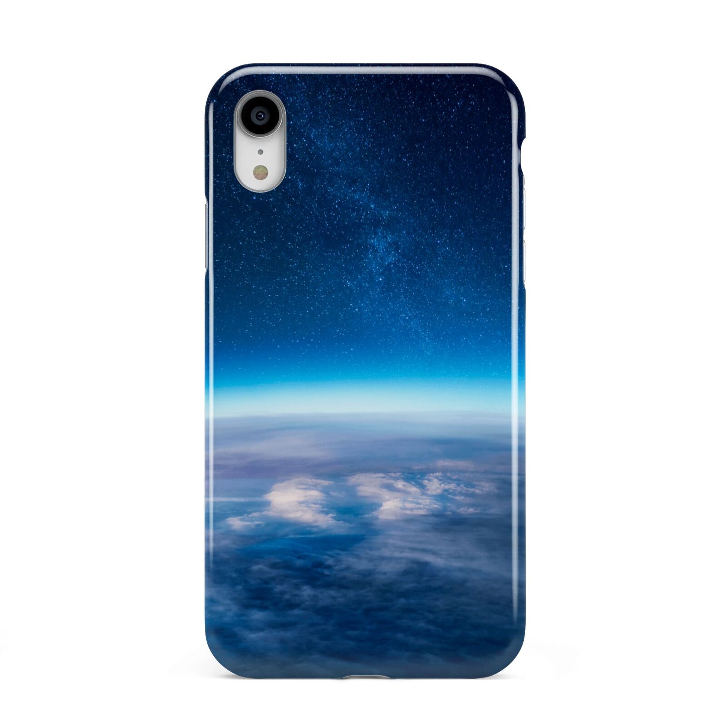 Earth In Space Apple iPhone XR White 3D Tough Case