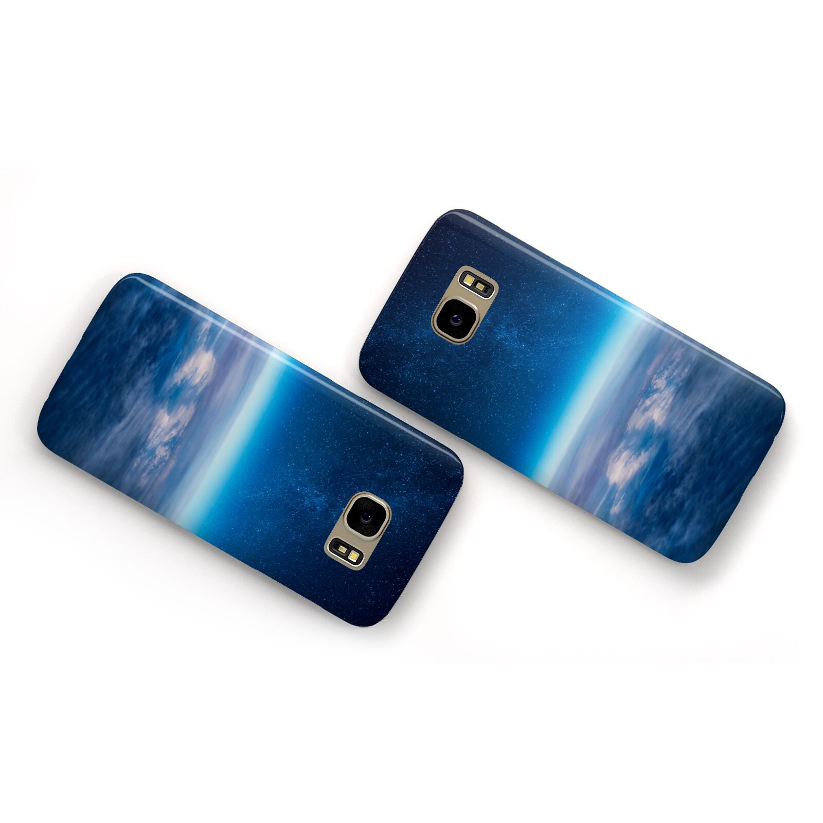 Earth In Space Samsung Galaxy Case Flat Overview