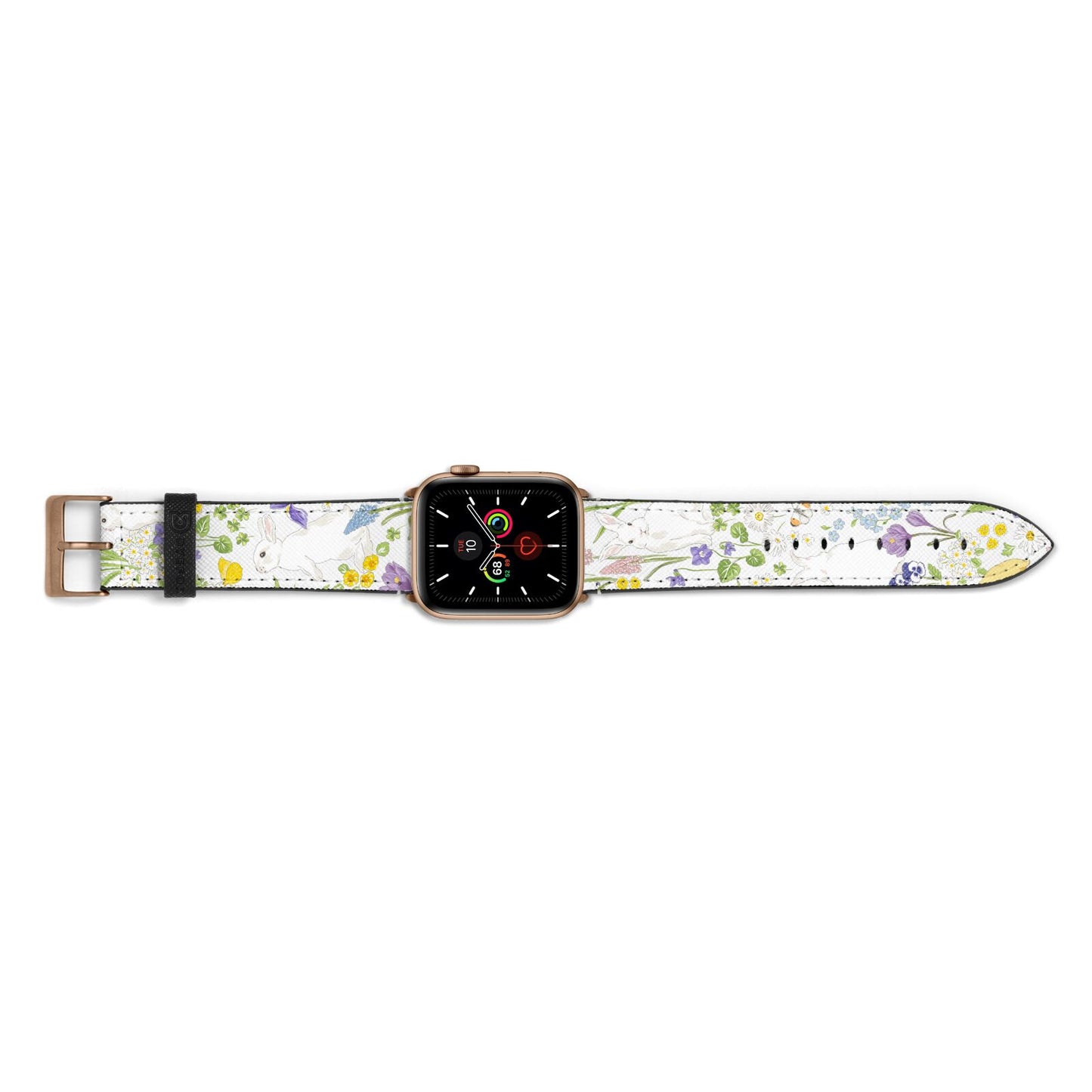 Easter Apple Watch Strap Landscape Image Gold Hardware