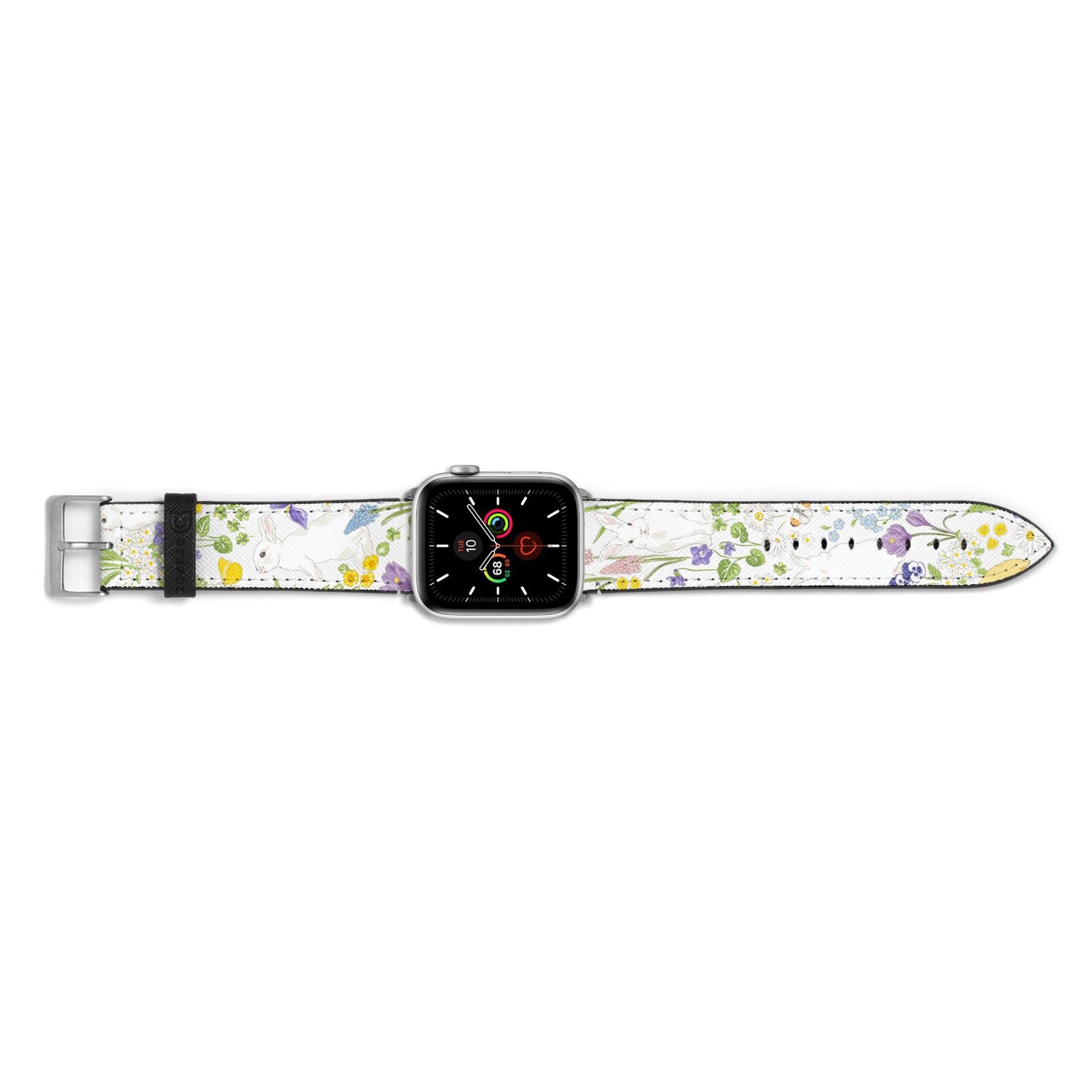 Easter Apple Watch Strap Landscape Image Silver Hardware