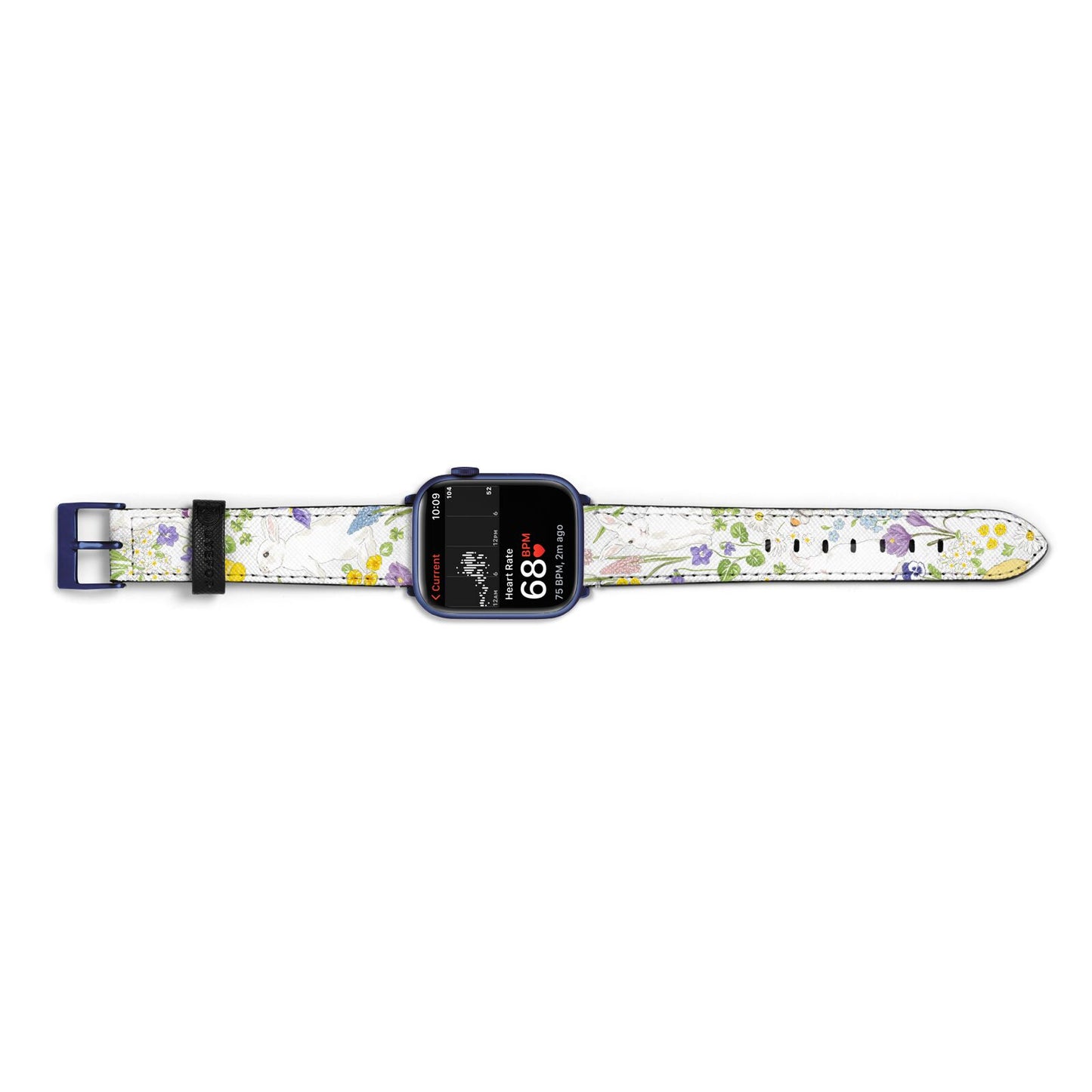 Easter Apple Watch Strap Size 38mm Landscape Image Blue Hardware