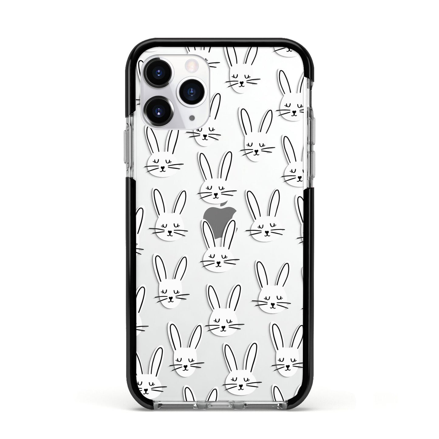 Easter Bunny Apple iPhone 11 Pro in Silver with Black Impact Case