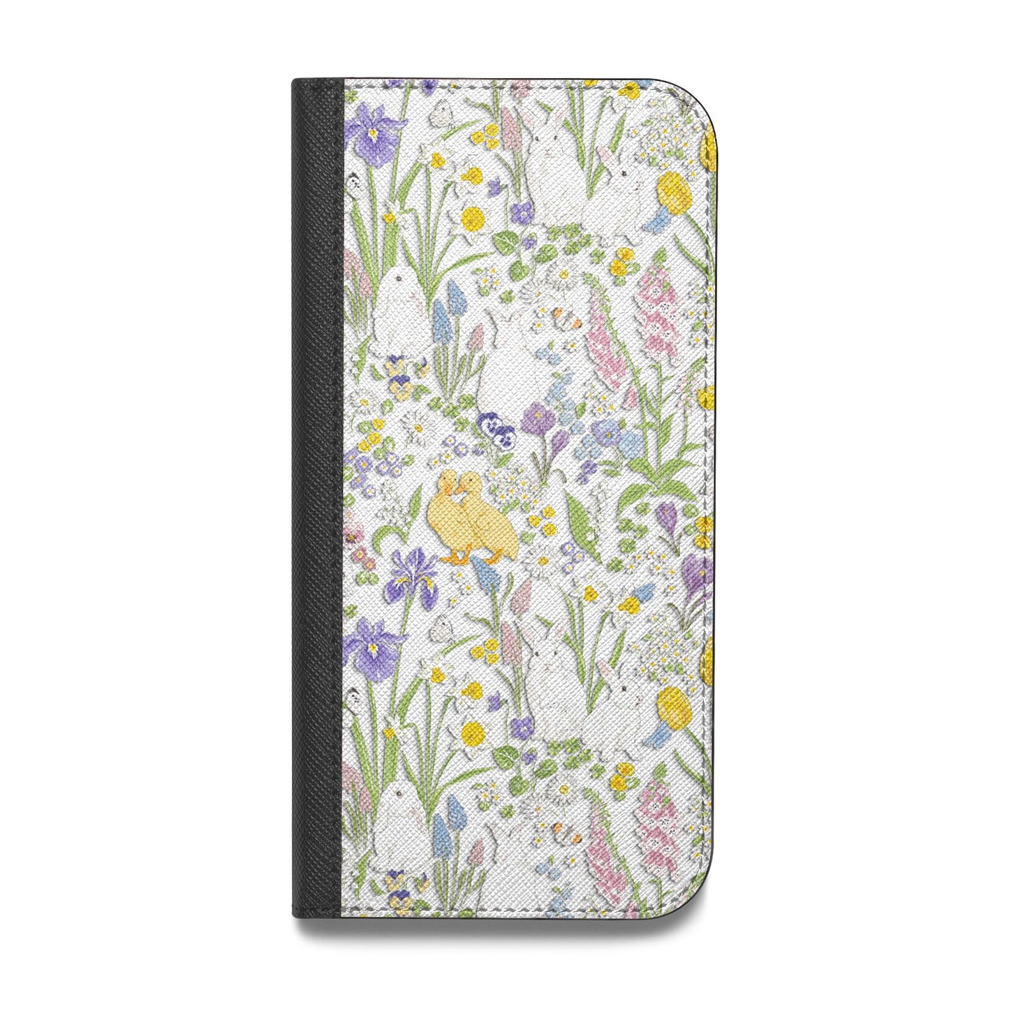 Easter Vegan Leather Flip iPhone Case