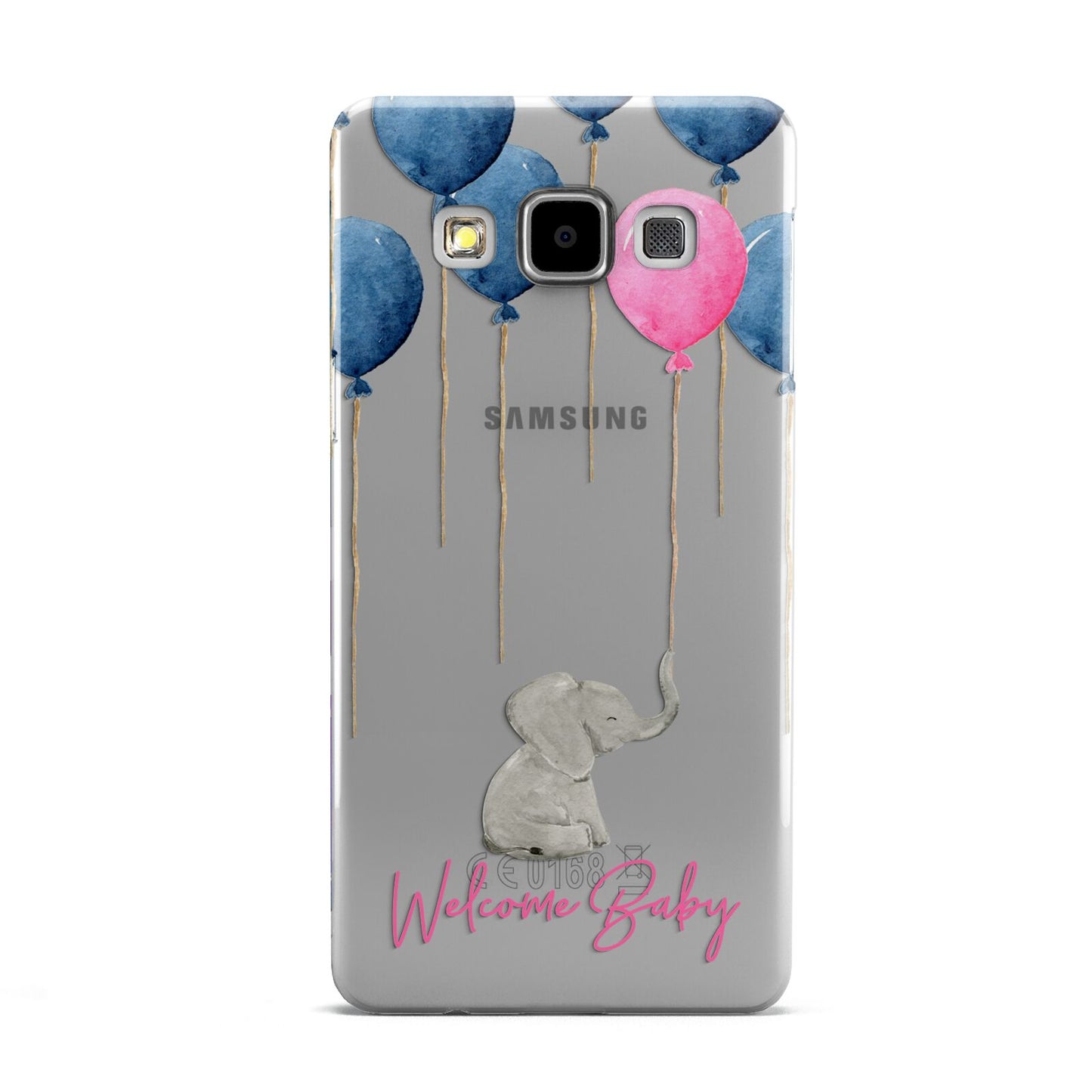 Elephant with Balloons Baby Girl Reveal Samsung Galaxy A5 Case