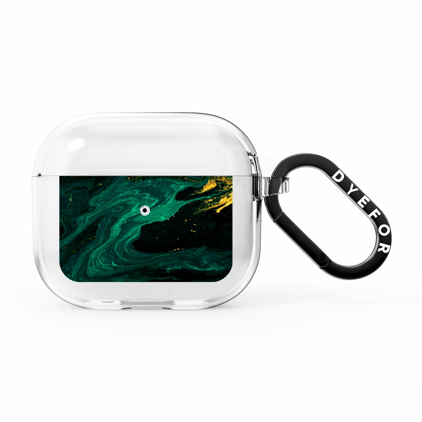 Emerald Green AirPods Clear Case 3rd Gen