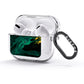 Emerald Green AirPods Glitter Case 3rd Gen Side Image