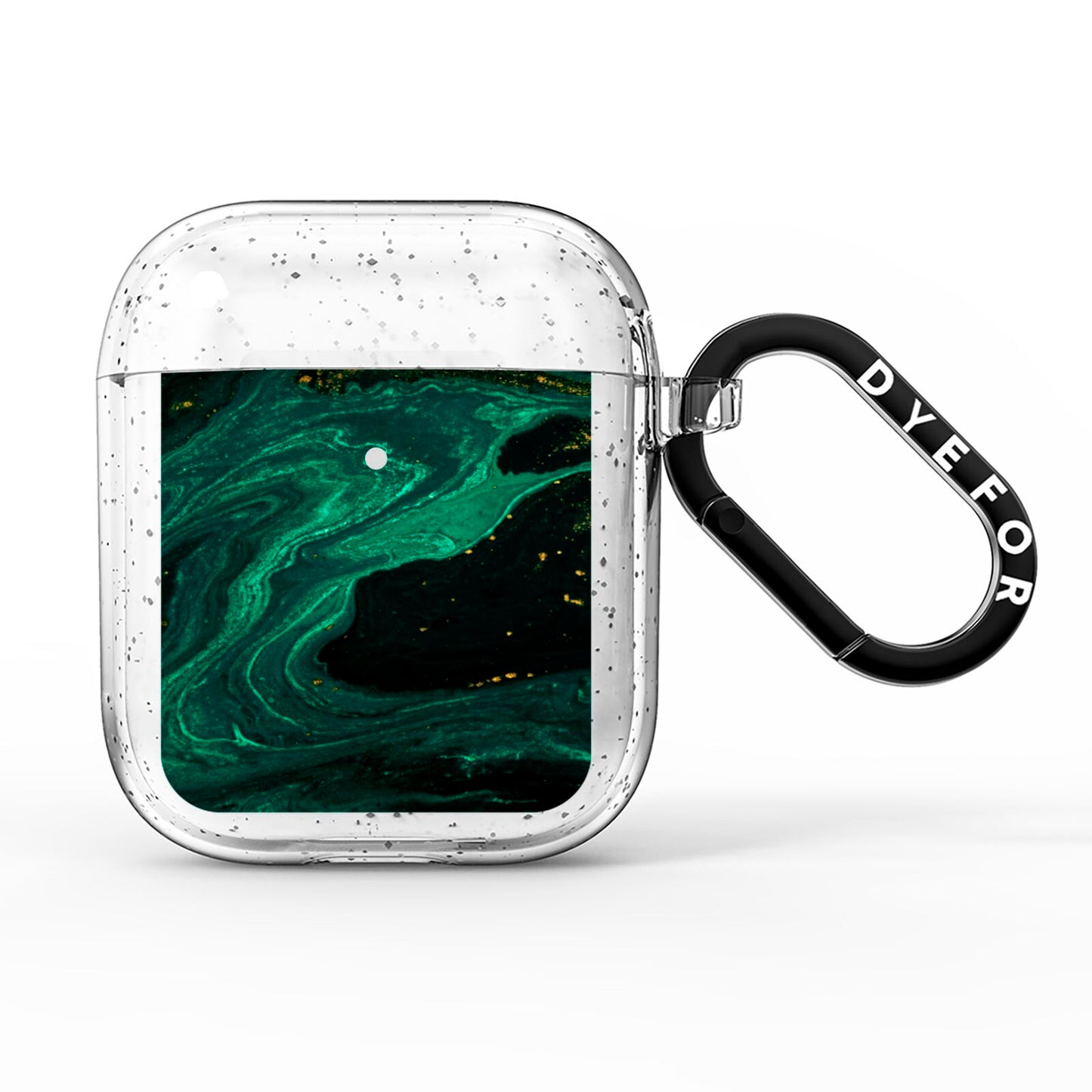 Emerald Green AirPods Glitter Case