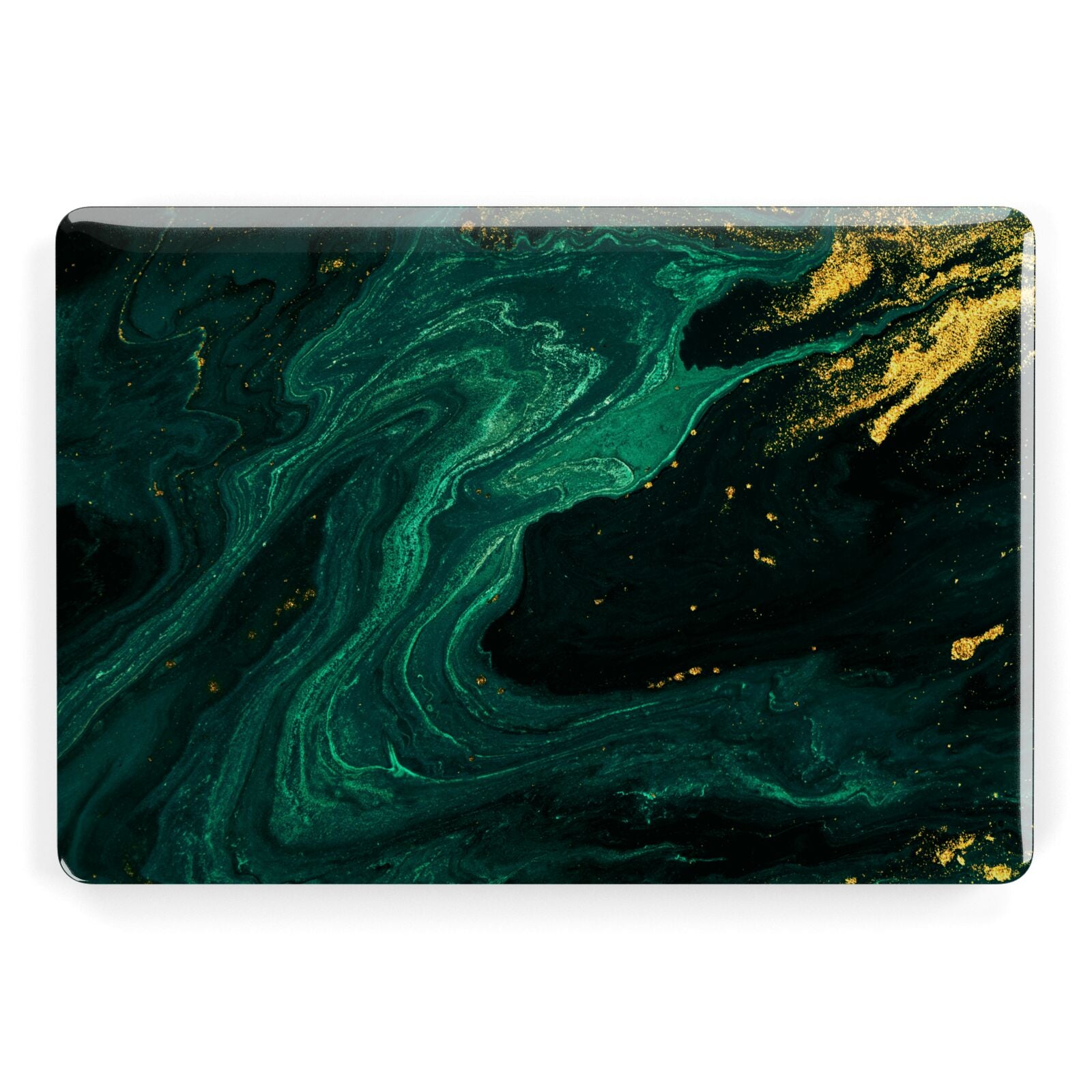 Emerald Green Apple MacBook Case