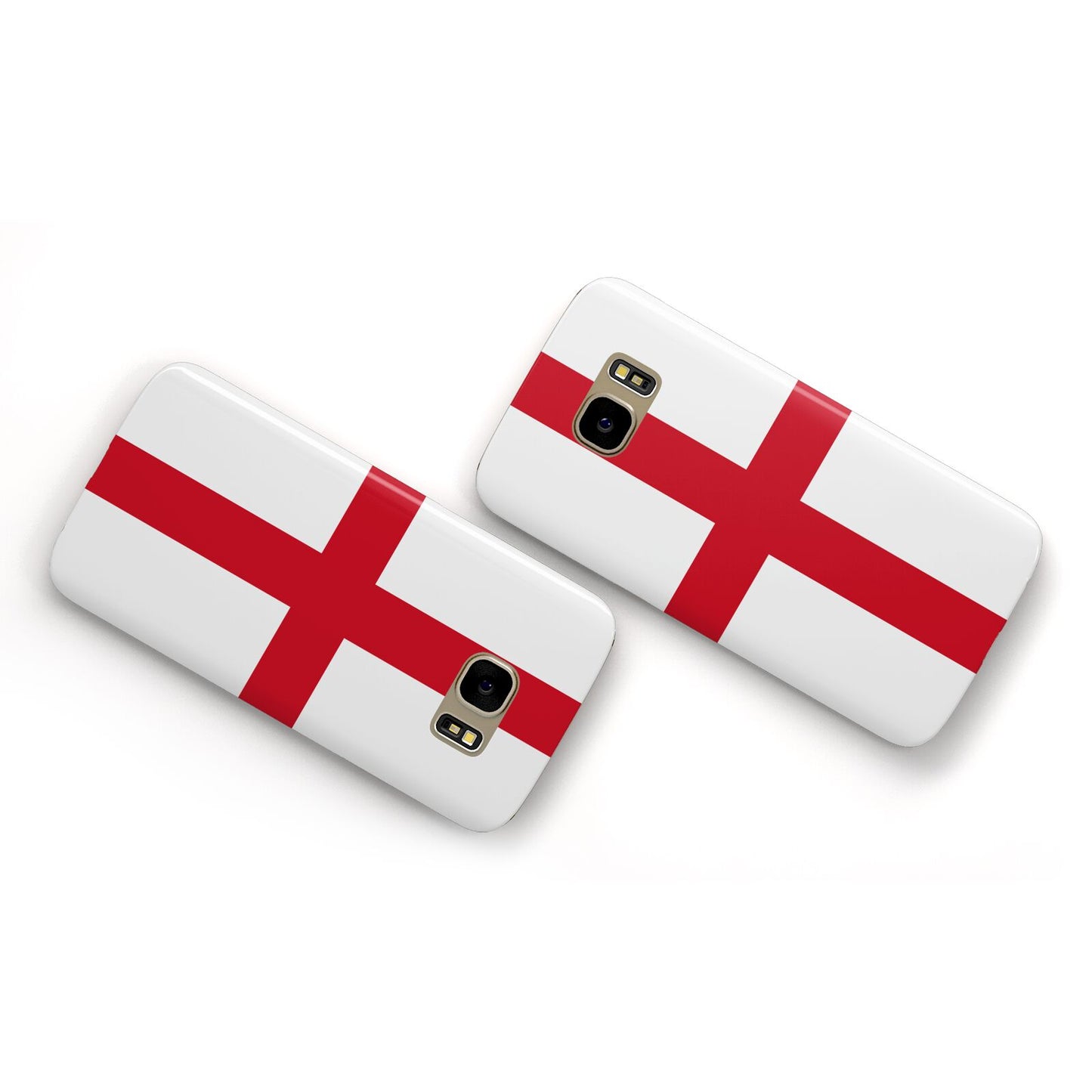 England Flag Samsung Galaxy Case Flat Overview