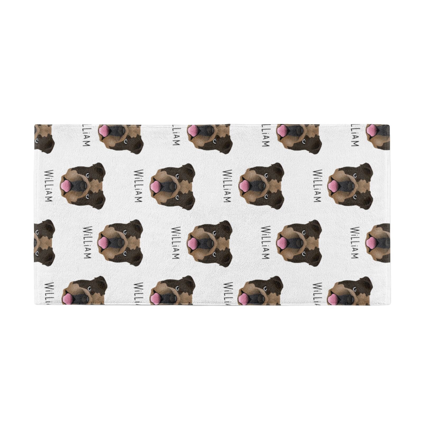 English bulldog outlet beach towel